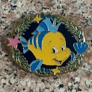 Loungefly Disney Princess Sidekicks Floral Mystery Box Pin - Flounder